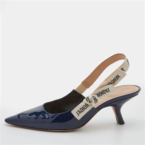 dior pointed toe pumps|Dior slingback pump.